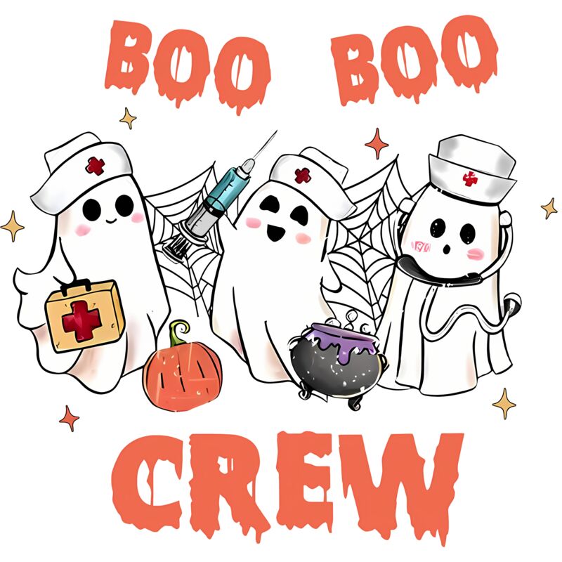 Boo Boo Crew  orange  Thumbnail