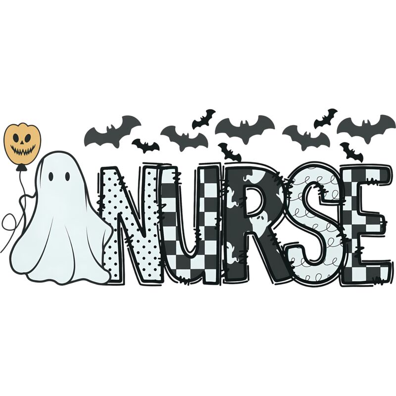 Nurse Ghost Text Thumbnail