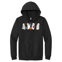 Heavy Blend Full Zip Hooded Sweatshirt Thumbnail