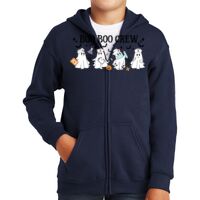Youth Heavy Blend Full Zip Hooded Sweatshirt Thumbnail