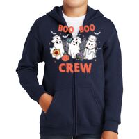 Youth Heavy Blend Full Zip Hooded Sweatshirt Thumbnail
