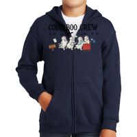 Youth Heavy Blend Full Zip Hooded Sweatshirt Thumbnail