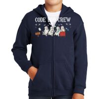 Youth Heavy Blend Full Zip Hooded Sweatshirt Thumbnail