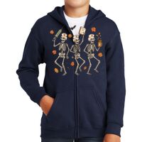 Youth Heavy Blend Full Zip Hooded Sweatshirt Thumbnail